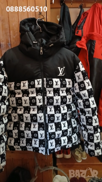 ***ХИТ ЦЕНА*** Мъжко Зимно Яке Louis Vuitton Луи Виитон Winter men jacket , снимка 1