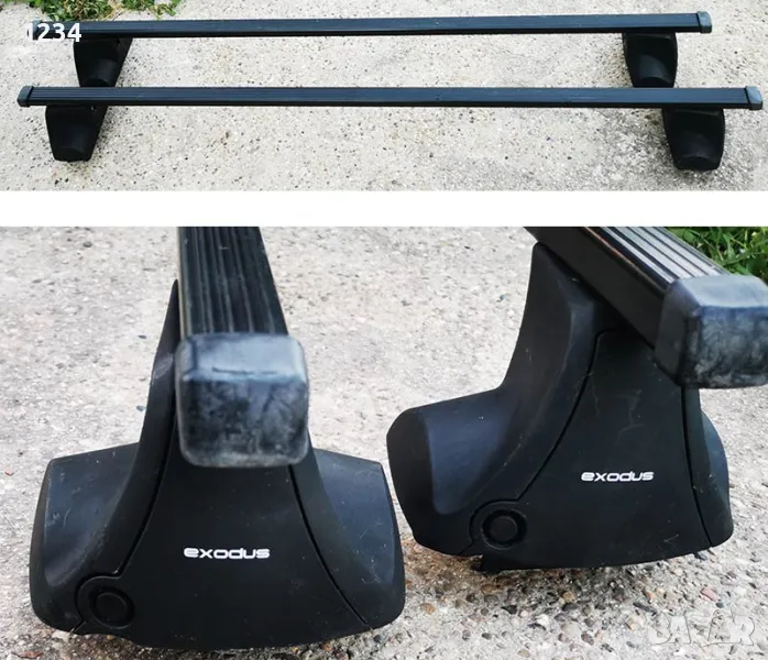 Багажник напречни греди рейки за AUDI A3 хечбек 03-12г, снимка 1