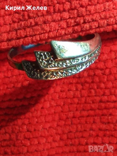 СРЕБЪРЕН АРТ ДИЗАЙН КРАСИВ ПРЪСТЕН 20526, снимка 1