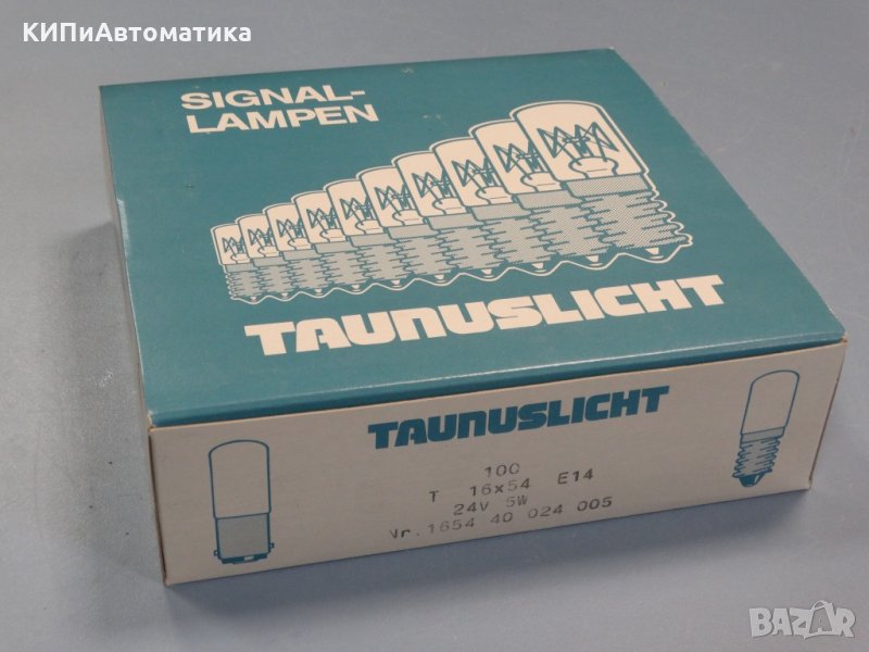 Сигнални лампи TAUNUSLICHT T16 x 54 E14, 24V 5W, снимка 1