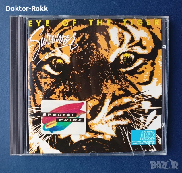 Survivor - eye of the tiger 1990 CD, снимка 1