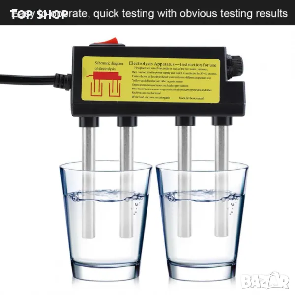 АПАРАТУРА за ЕЛЕКТРОЛИЗА НА ВОДА, снимка 1