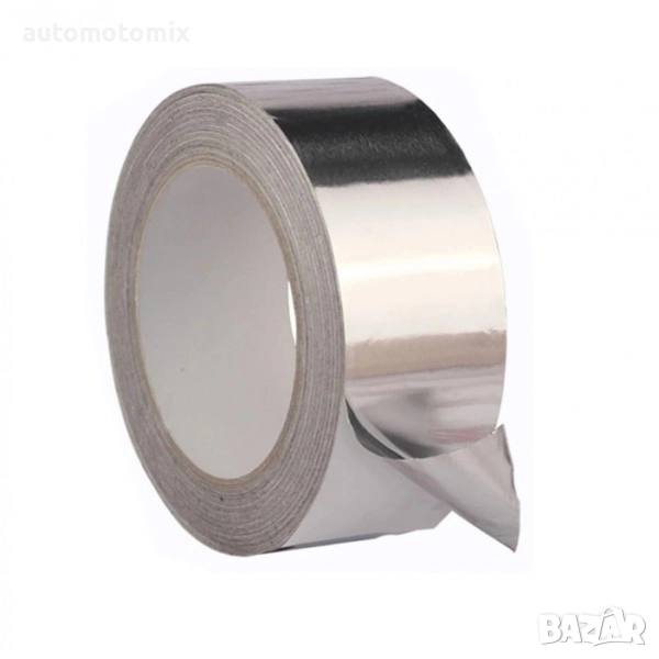 Алуминиево самозалепващо тиксо, Алуминиева лента ролка, За ремонт, запечатване и съединение от метал, снимка 1