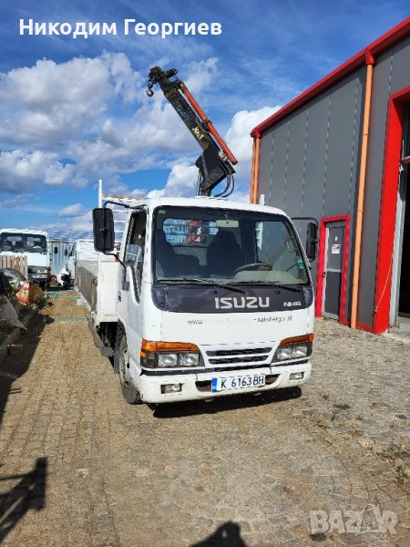 Isuzu с кран, снимка 1