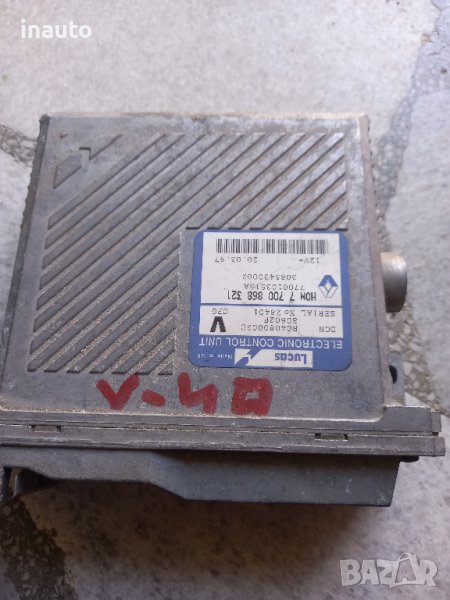 КОМПЮТЪР ДВИГАТЕЛ ВОЛВО В40 1,9 ДИЗЕЛ 7700868321, снимка 1