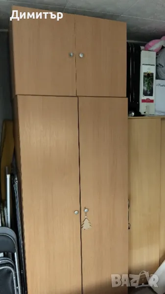 продавам гардероб с надстройка, снимка 1