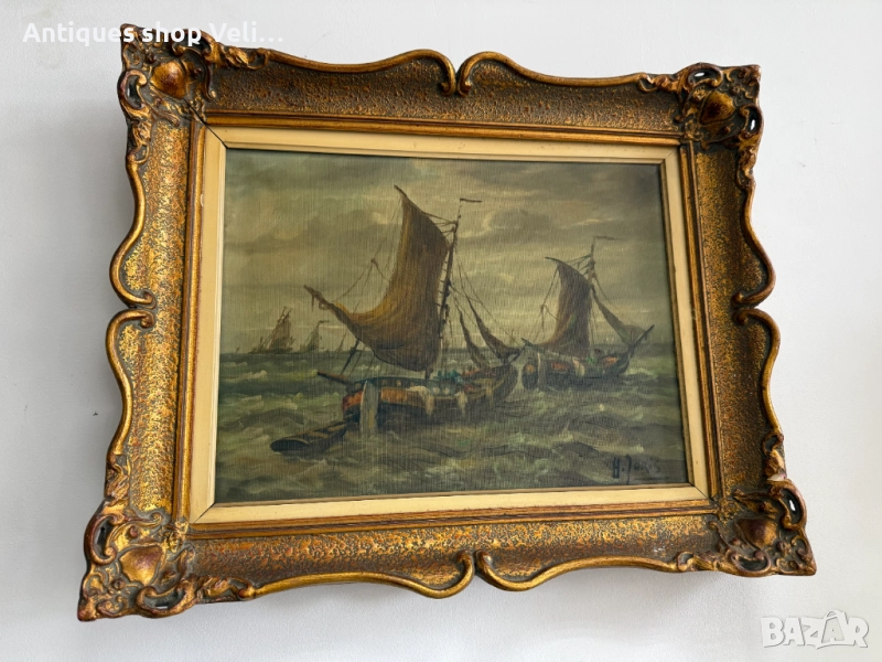 Картина с рамка морски пейзаж №7543 , снимка 1