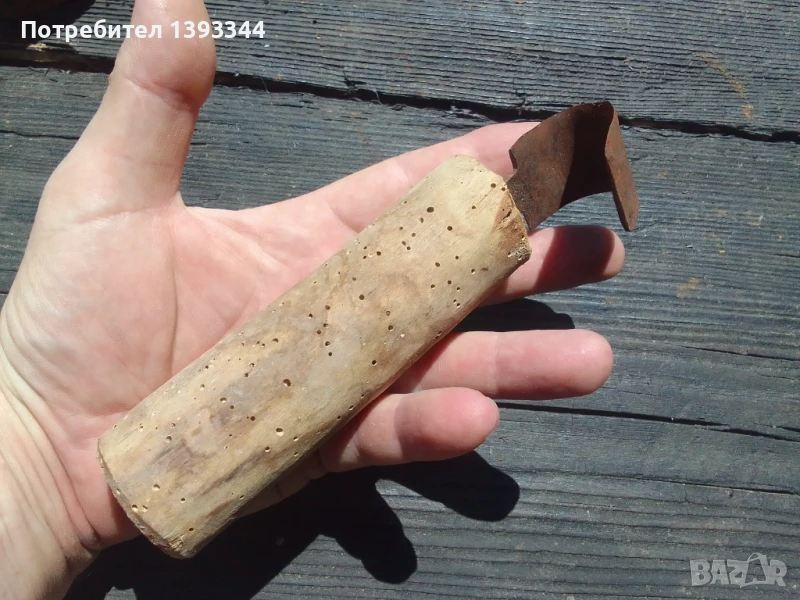 Старинен инструмент, Стар инструмент за дълбане, снимка 1