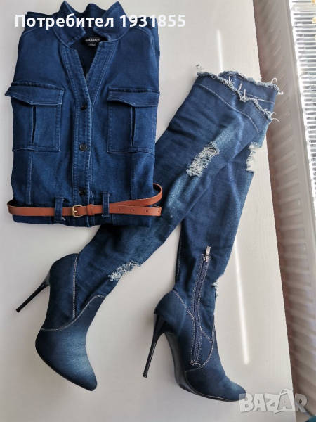 Забележителен дънков сет, снимка 1