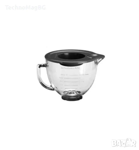Купа за настолен миксер KitchenAid 5KSM5GB , 4,83л , стъкло, снимка 1