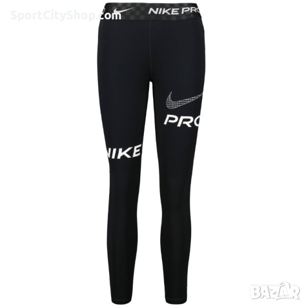 Дамски клин Nike Pro Graphic Mid-Rise DX0080-010, снимка 1
