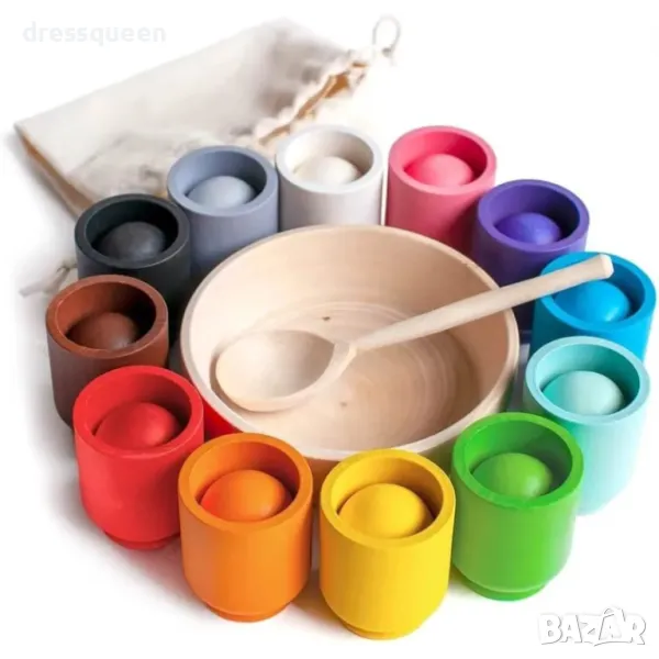 4307 Детска образователна игра, 2-5 години, Многоцветна, снимка 1