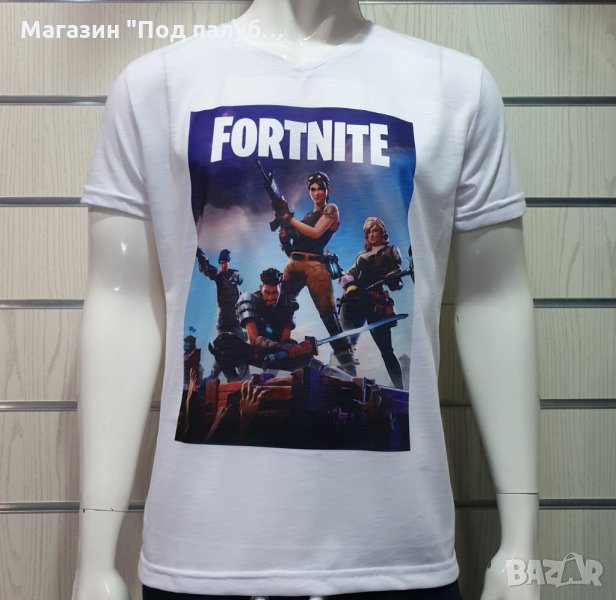 Нова мъжка тениска с трансферен печат FORTNITE, снимка 1