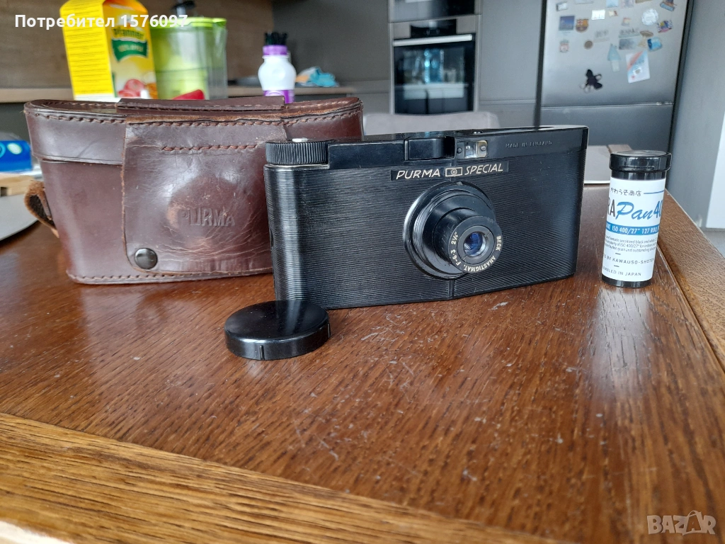 Филмов бакелитов фотоапарат 1937г. Purma Special produced in Great Britain, снимка 1