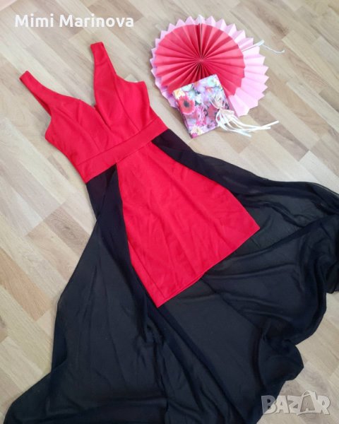 Италианска рокля с воал , снимка 1