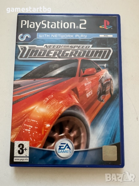 Need For Speed Underground за PS2, снимка 1
