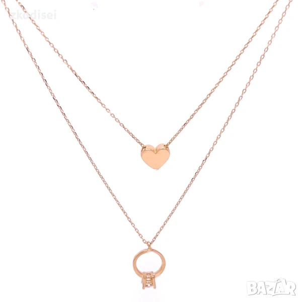 Златнo колие 2,21гр. 45,0см. 14кр. проба:585 модел:32289-6, снимка 1