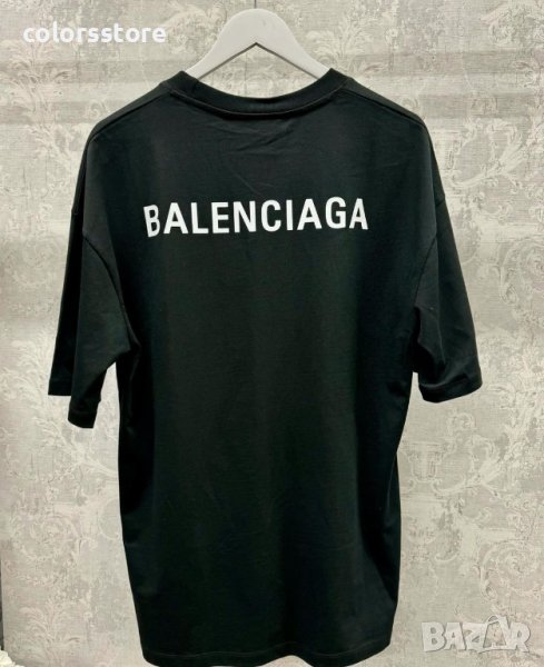 Мъжка Черна тениска Balenciaga кодBr781, снимка 1