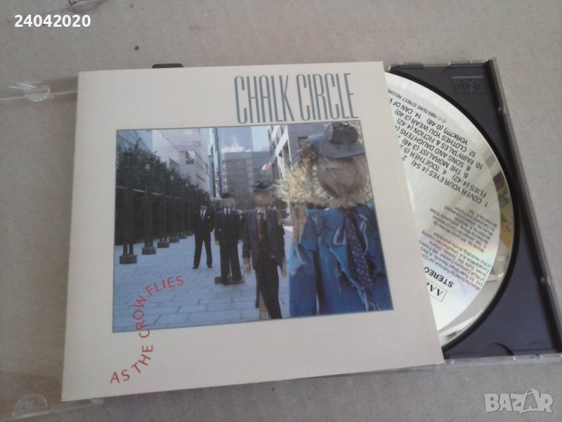 Chalk Circle – As The Crow Flies оригинален диск, снимка 1