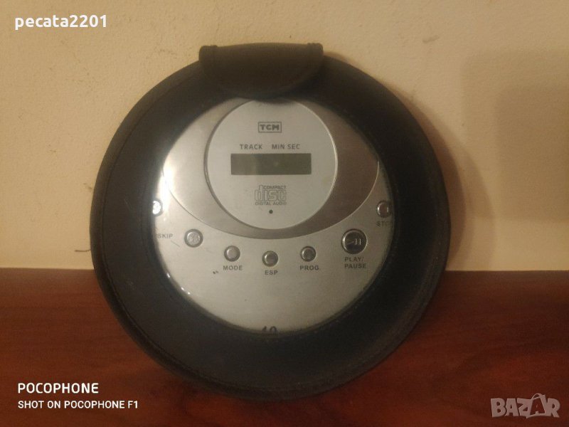 Продавам - дискмен TCM за ремонт или части, снимка 1