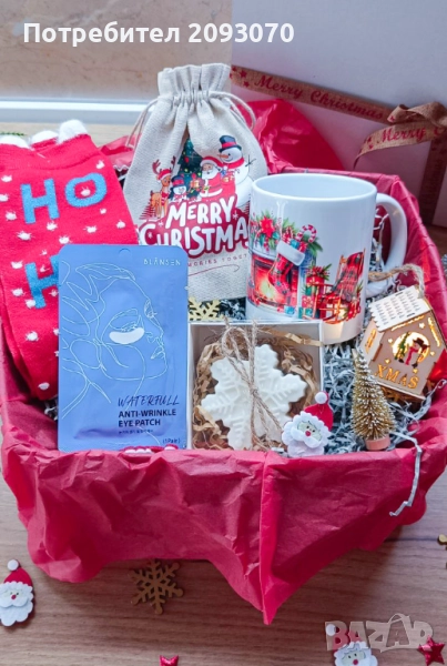 Коледна кутия в 2 варианта, снимка 1