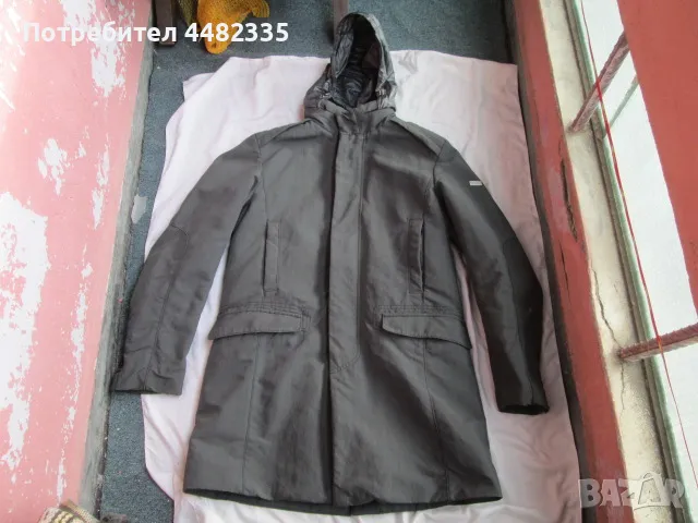 TRUSSARDI марково италианско сиво ватирано яке размер 50 (L). , снимка 1