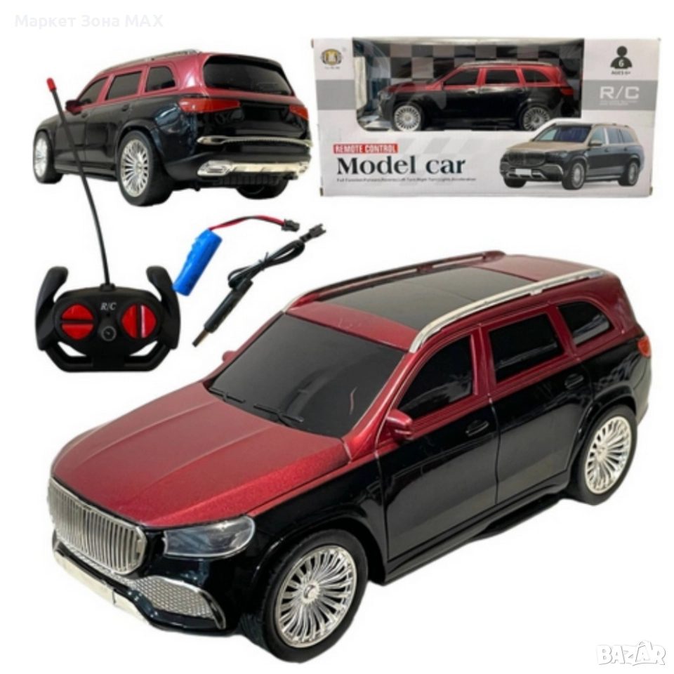 Радиоуправляема кола Mercedes-Benz Maybach GLS – луксозен коледен подарък за деца, снимка 1