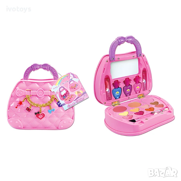 Детски комплект за красота в чантичка - 5604, снимка 1