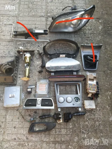 останали части от subaru impreza, снимка 1