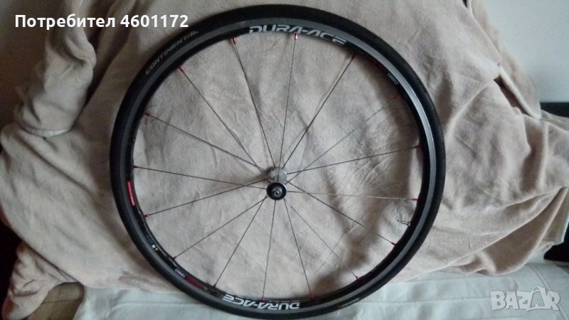 Предна Капла - DURA ACE WH-7850 Carbon 1380 FRONT → Обява 51913491 → Обява 51925554, снимка 1