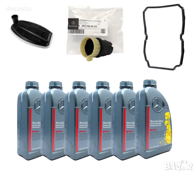 OE Комплект за обслужване автоматична скоростна кутия Mercedes 7226 5G Tronic масло филтър гарнитура, снимка 1