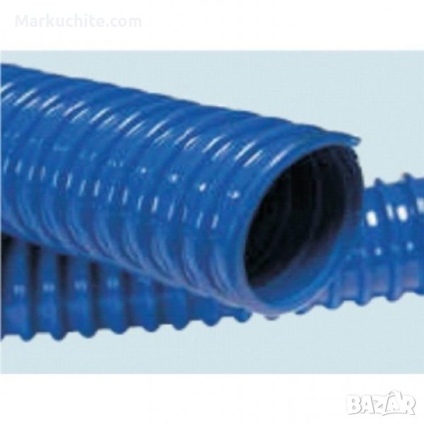 PVC маркуч за изсмукване на газове и прах URARTU LD – BLUE, снимка 1