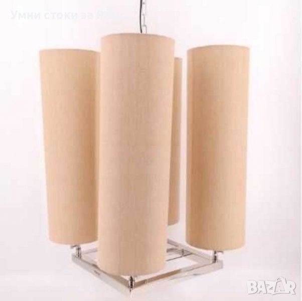 Уникален Дизайнерски Полилей с четири регулиращи се абажура/PTMD Collection, снимка 1