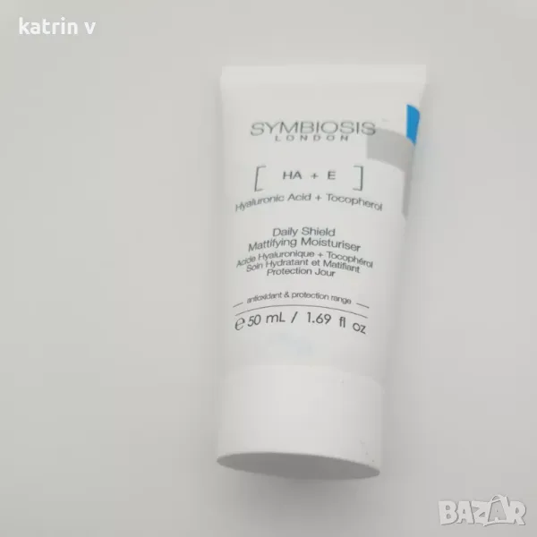 Symbiosis London Daily Shield Mattifying Moisturiser, снимка 1