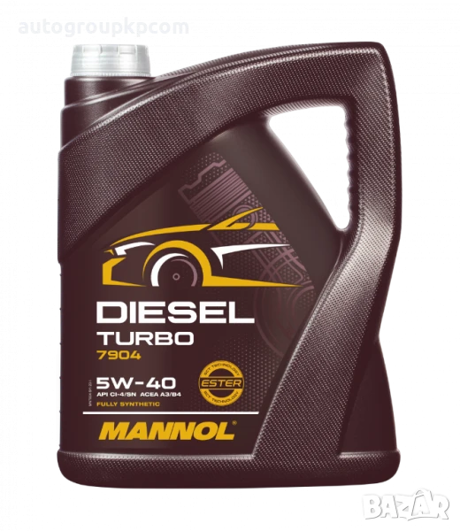 MANNOL- 5W40 DIESEL TURBO, снимка 1