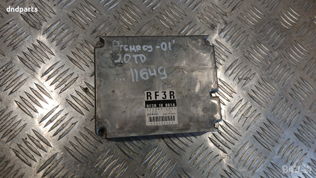 Компютър Mazda Premacy 2.0 TD 2001г. 275800-5092 RF3R18881A , снимка 1