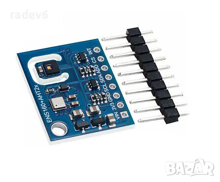 Комбиниран сензор ENS160+AHT21 за качество на въздуха, температура и влажност, CO2, eCO2, TVOC, снимка 1