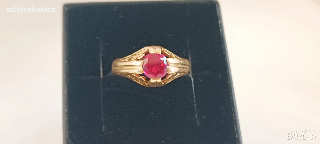 Нов Златен пръстен -3,95гр/14кр, снимка 1