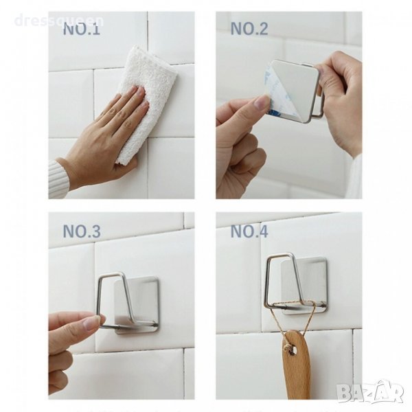 2929 Самозалепваща стойка за домакинска гъба, снимка 1