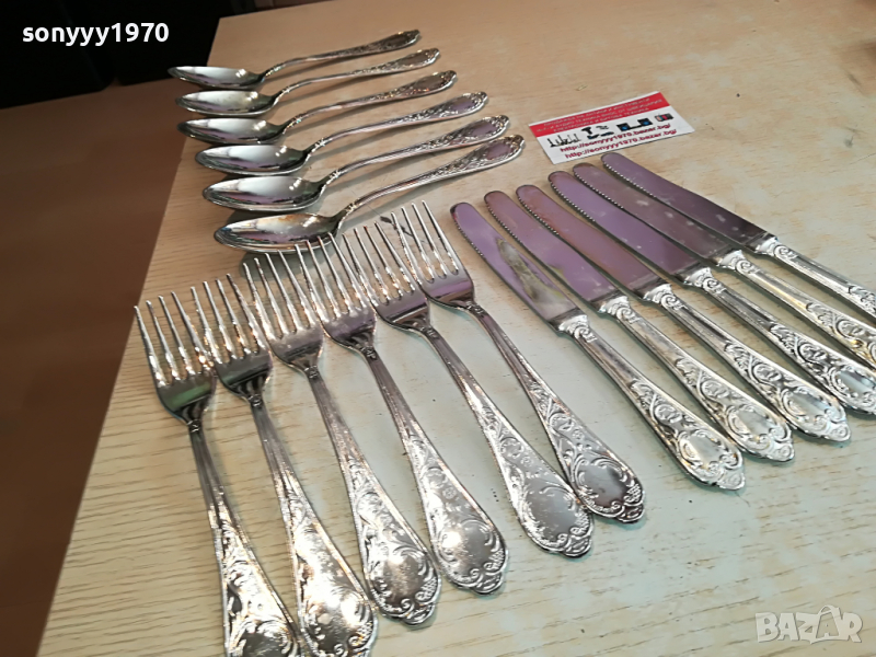 сребърни прибори за хранене от швеция 2304221738, снимка 1