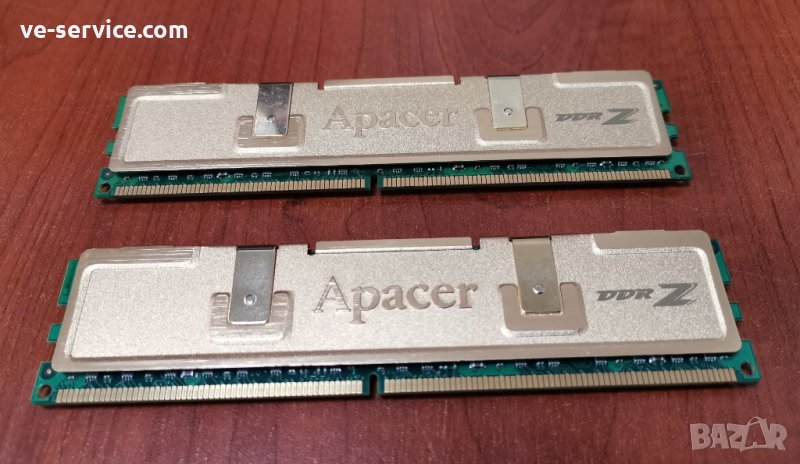 Рам памер за настолен компютъ / Apacer 4GB DDR2 800MHz Desktop RAM  PC26400 CL5, снимка 1