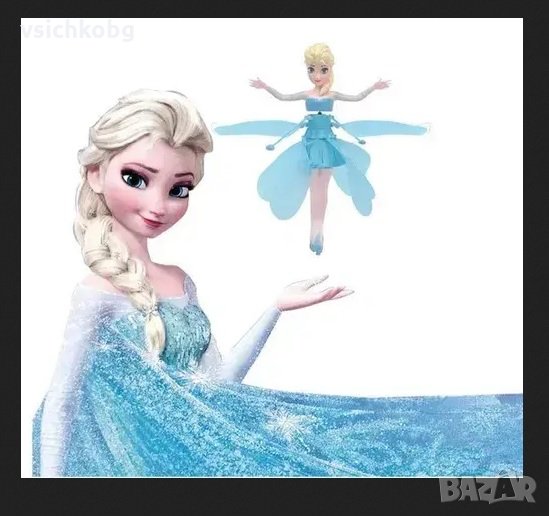 Детска кукла Летяща фея Flying Fairy, Elsa, снимка 1