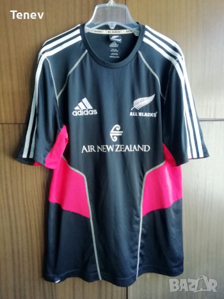 All Blacks New Zealand Rugby Adidas Formotion 2011/2012 оригинална ръгби тениска фланелка XL, снимка 1