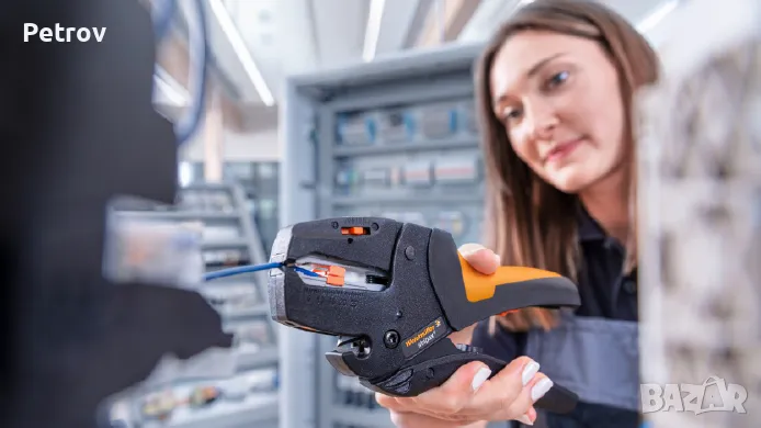 Weidmüller Stripax 0,08-10 mm² - ТОП PROFI Aвтоматични кабелни изолиращи клещи!!ЧИСТО НОВИ!! GERMANY, снимка 1