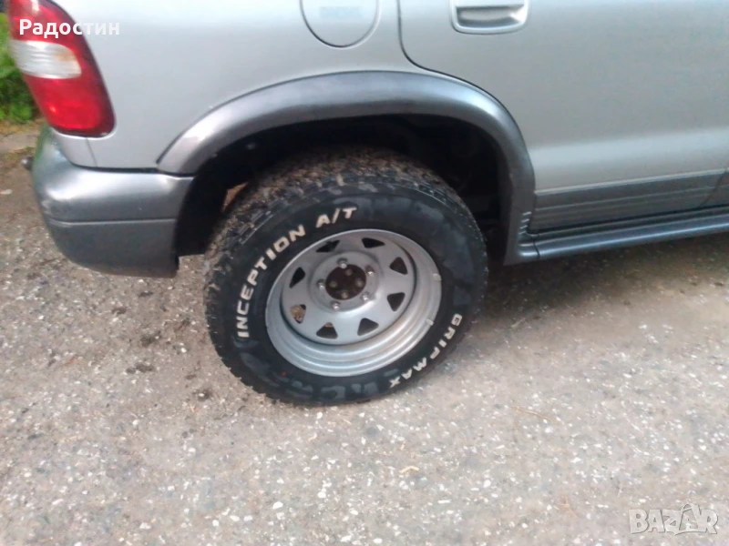 4бр. АТ гуми с минусови джанти 225/70/16, снимка 1