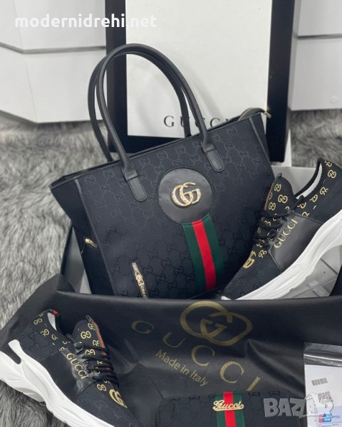 Дамски спортни обувки портфейл и чанта Gucci код 118, снимка 1