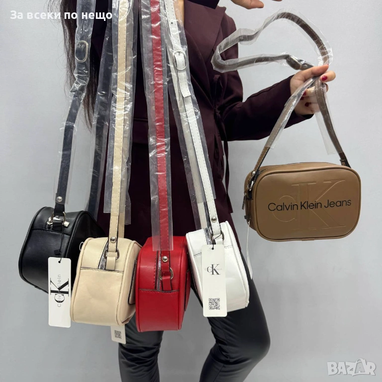 Calvin Klein Дамска Чанта През Рамо Келвин Клайн - Налични Различни Цветове Код SK485, снимка 1