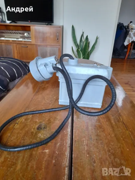 Стара миньорска лампа,фенер #7, снимка 1