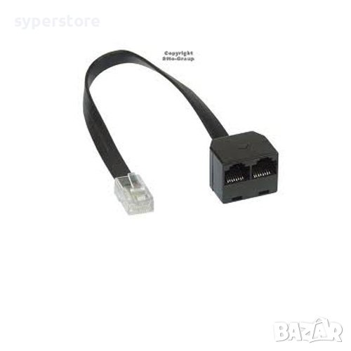 Адаптер ISDN/2xRJ45, cable, Roline SS301018, снимка 1