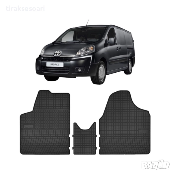 Гумени стелки Frogum за Toyota Proace 2013+, снимка 1